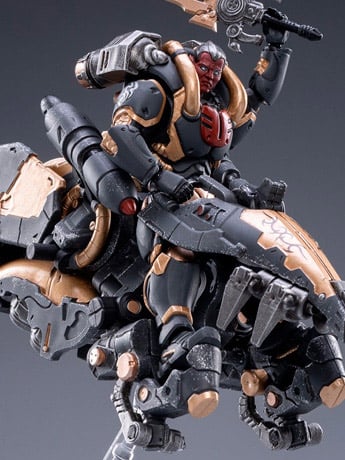 JoyToy Battle for the Stars Saluk Flame Dragon Cavalry Shadow 1/18 Scale Set
