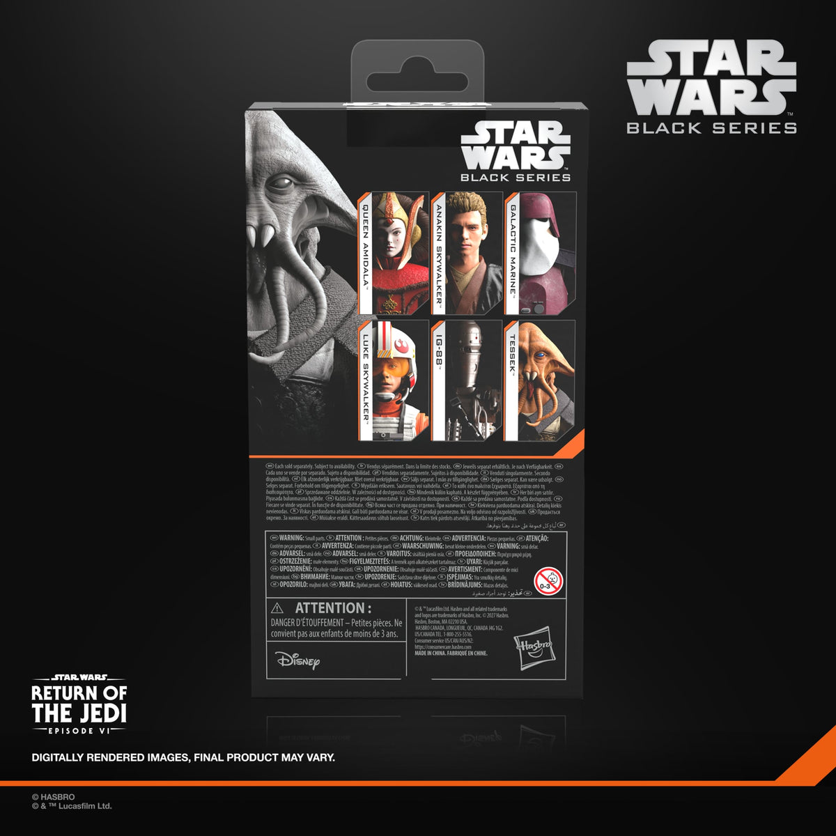 Hasbro Star Wars: Black Series Tessek Return of the Jedi Plastic Action Figure - View 10