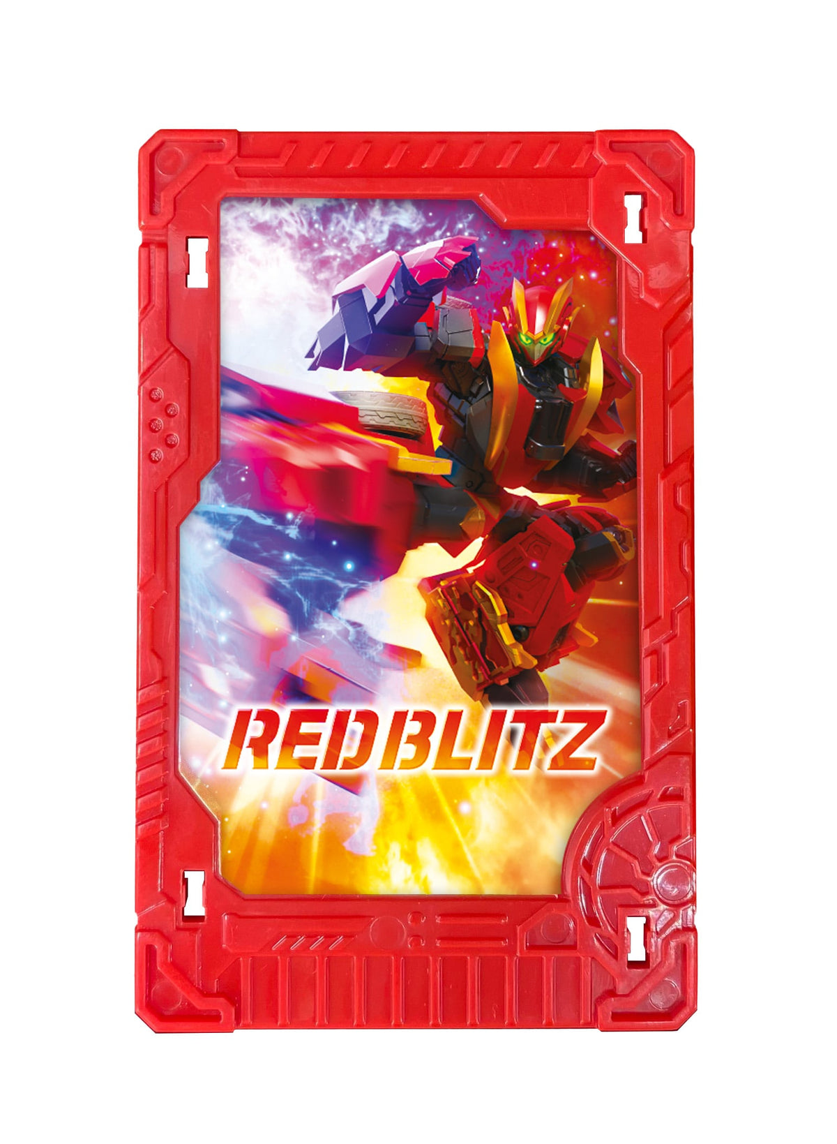SAMG Metal Cardbot Red Blitz Collectible Plastic Action Figure Toy - View 7