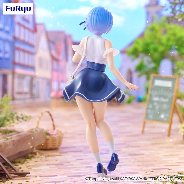 FuRyu Re:Zero Starting Life in Another World Trio-Try-iT Rem (Date Plan Ver.) Figure, 8.26-Inch - View 4