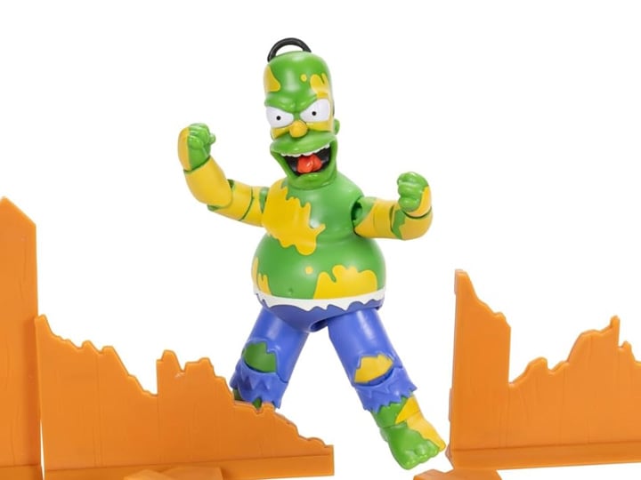 Jakks Pacific The Simpsons Furious Homer Premium 5-Inch Scale Plastic Action Figure - View 2
