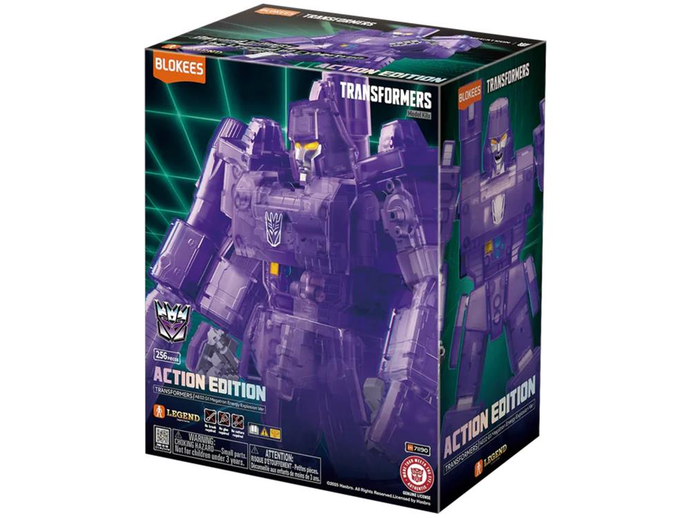 Blokees Transformers Action Edition 02 Megatron (G1 Energy Explosion Ver.) 7.3-Inch Model Kit - View 11