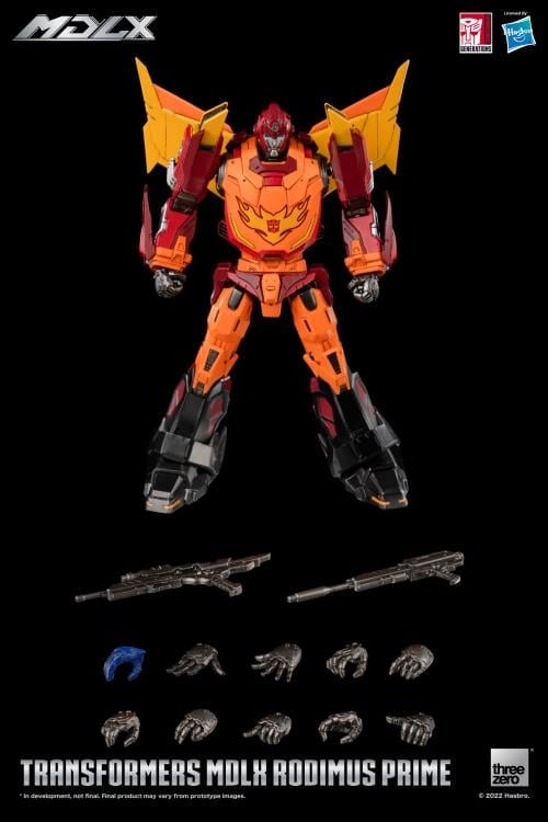 threezero Transformers MDLX Articulated Figures Series Rodimus Prime 7.1-Inch Action Figure - View 12