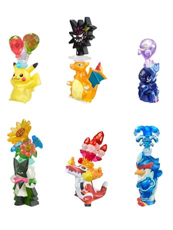 Bandai Pokemon Kids Terastal Box of 12 Random Vinyl Figures