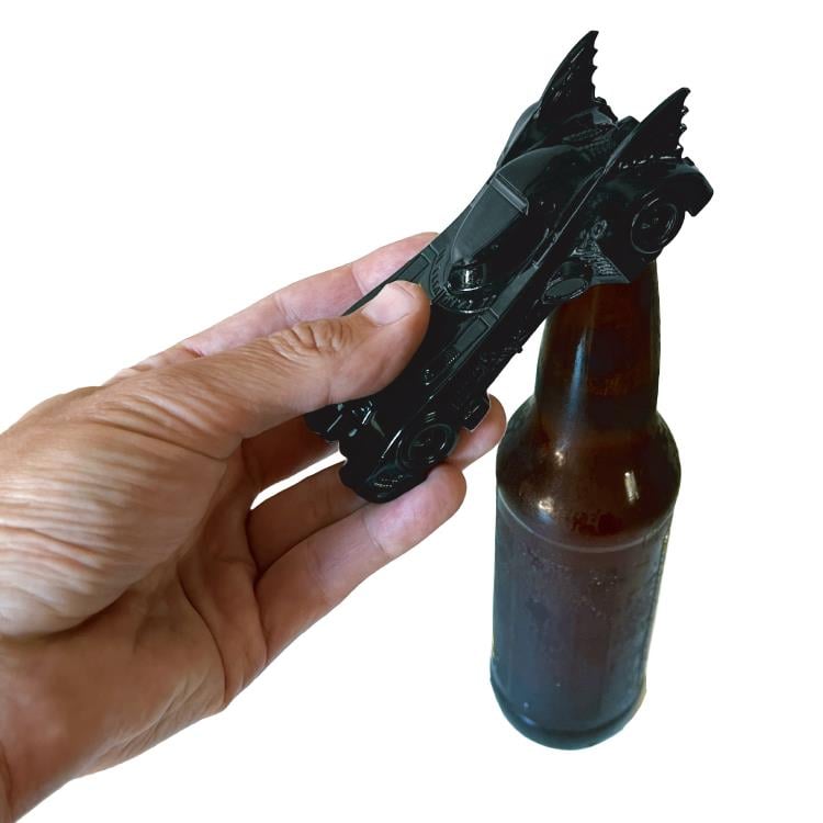 Factory Entertainment Batman (1989) Batmobile 4-Inch Metal Bottle Opener - View 5