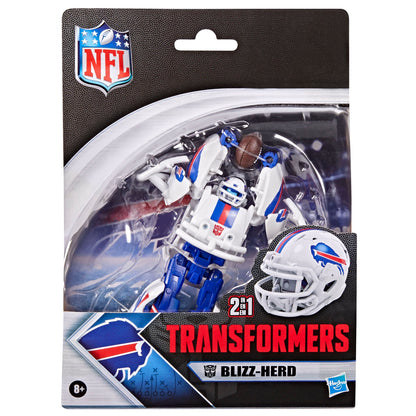 Hasbro Transformers Collaborative NFL x Transformers Buffalo Bills Blizzherd 5.5-Inch Action Figure - View 7