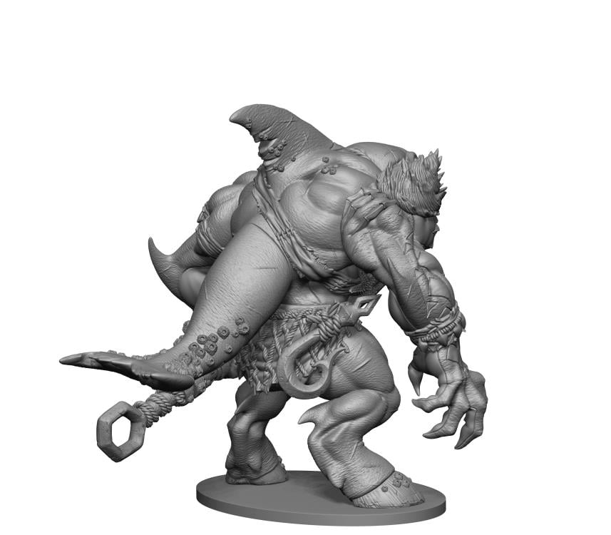 IgoStuff Monstors Bull-Tooth (Glow-In-The-Dark Ver.) Plastic Action Figure - View 7