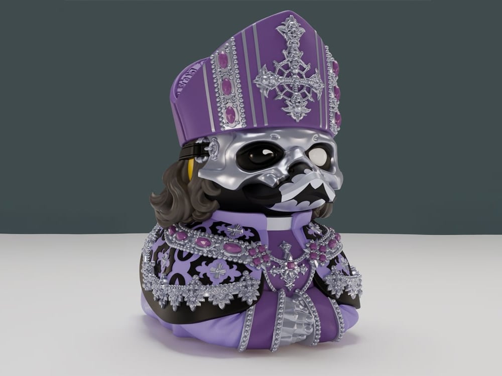 Numskull Ghost TUBBZ Papa V Perpetua Cosplaying Duck (Boxed Edition) 3.5-Inch - View 2