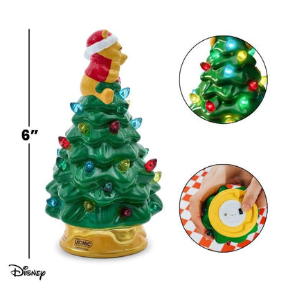 Ukonic Winnie the Pooh Ceramic Light-Up Christmas Tree (6-Inch) - View 11