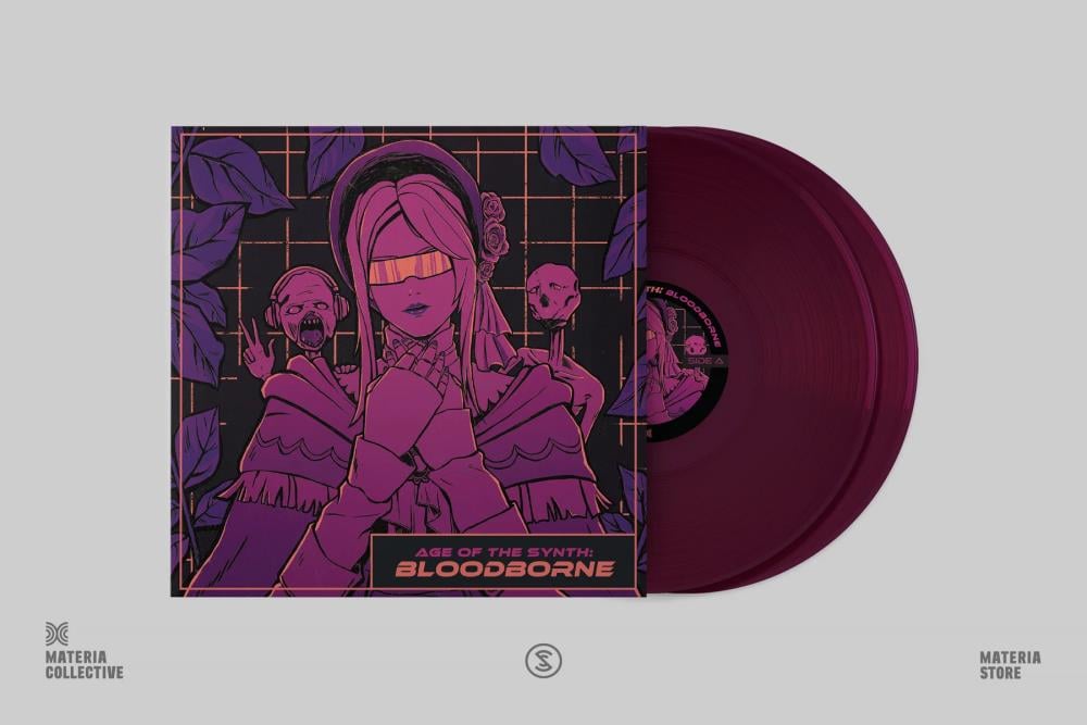 Materia Collective Age of the Synth Bloodborne Vinyl 2XLP Record - View 4