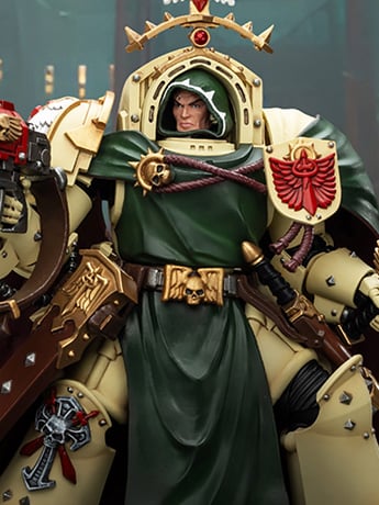 JoyToy Warhammer 40,000 Dark Angels Belial, Grand Master of the Deathwing with the Sword of Silence and Storm Bolter 1/18 Scale Action Figure