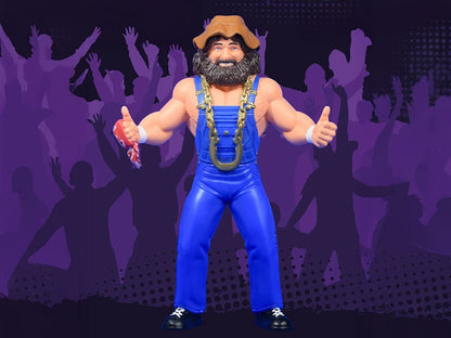 Major Big Rubber Guys Hillbilly Jim 8-Inch Wrestling Figure - View 2