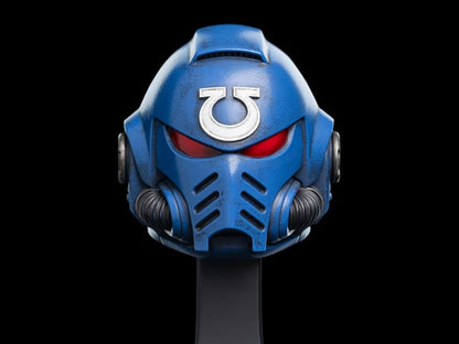Weta Workshop Warhammer 40K Ultramarines Miniature Helmet Replica (2.7-Inch) - View 2