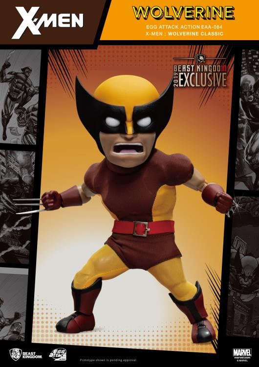 Beast Kingdom Marvel X-Men Egg Attack Action EAA-084 Wolverine Limited Edition SDCC 2019 Exclusive - View 3