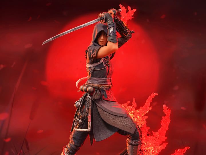 Pure Arts Assassin's Creed Shadows Animus Naoe 1/8 Scale Statue, 11-Inch PVC - View 2