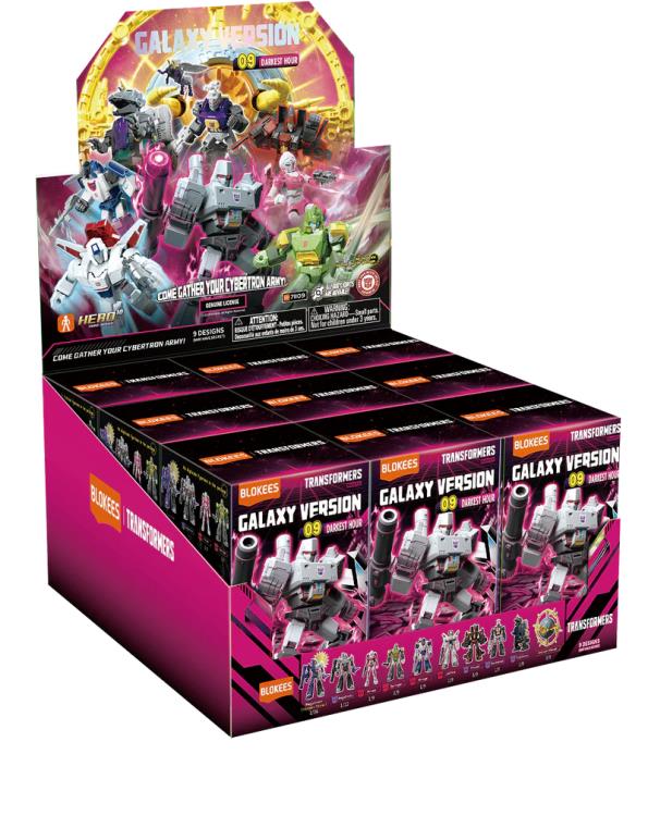 Blokees Transformers Galaxy Version 09 Darkest Hour Boxed Set of 9 Model Kits - View 14