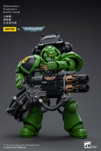 JoyToy Warhammer 40K Salamanders Eradicators Brother Xavak 1/18 Scale Action Figure - View 9
