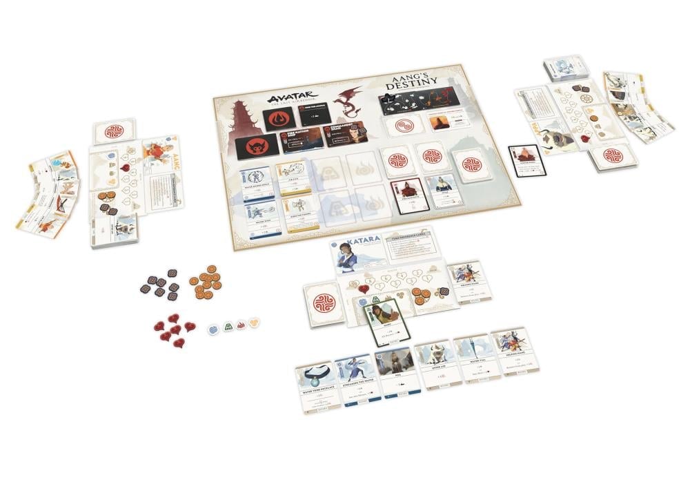 USAopoly Avatar: The Last Airbender Aang's Destiny Deck Building Game - View 3