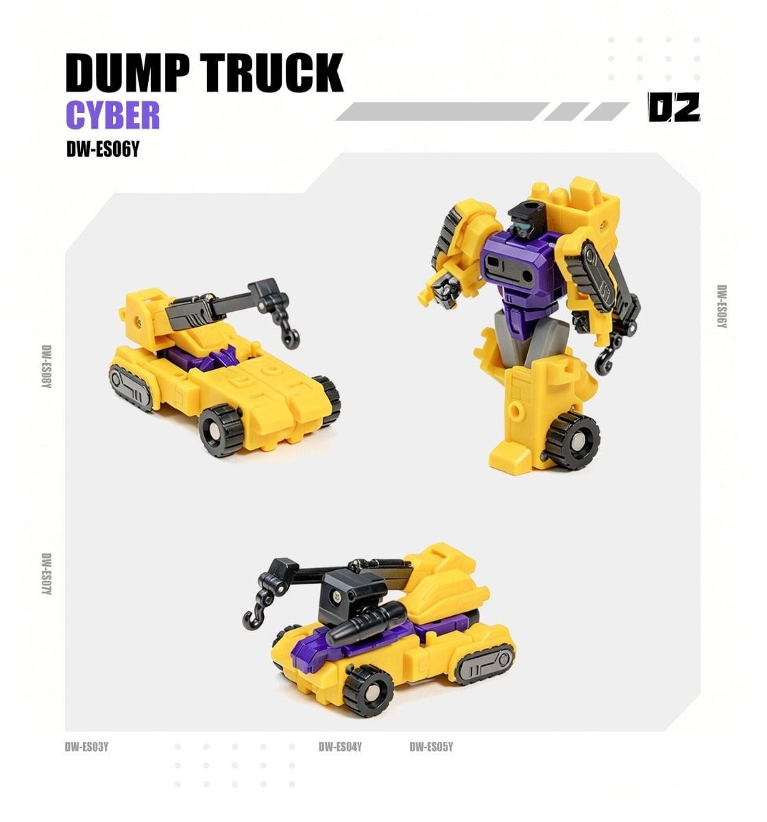 Dr. Wu DWES08Y Cyber Assembly Plastic Collectible Set - View 8