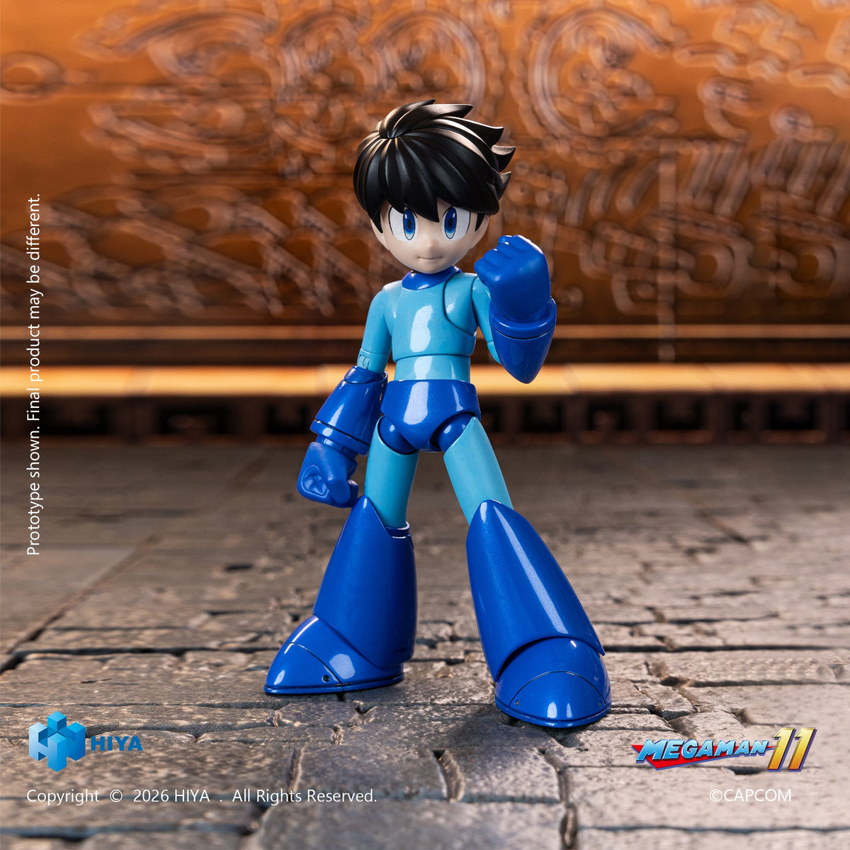 Hiya Toys Mega Man 11 Exquisite Basic Mega Man 4.7-Inch Action Figure - View 7