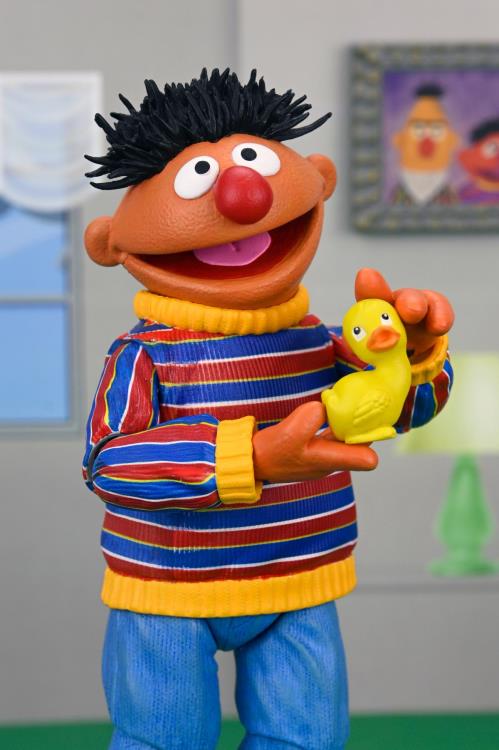 NECA Sesame Street Ultimate Ernie Plastic Action Figure - View 4