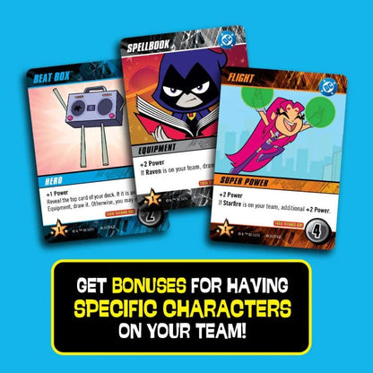 Cryptozoic DC Comics Deck-Building Card Game: Teen Titans Go! - View 7