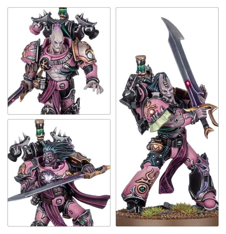 Games Workshop Warhammer 40,000 Emperor's Children Flawless Blades Citadel Plastic Miniatures Set - View 4