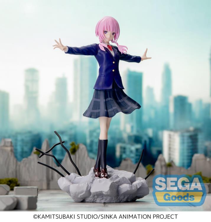 Sega Kamitsubaki City Under Construction Luminasta Kafu Morisaki Figure (8.3-Inch) - View 3