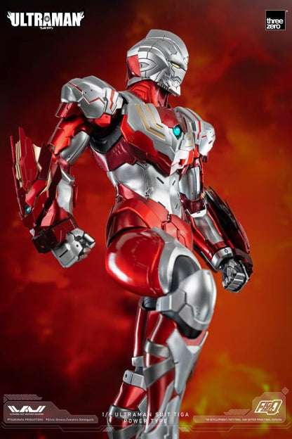 threezero Ultraman Suit Another Universe FigZero Ultraman Suit Tiga Power Type 1/6 Scale Figure - View 7