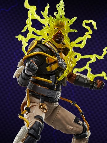 Hasbro Spider-Man: No Way Home Marvel Legends Electro Deluxe Plastic Action Figure