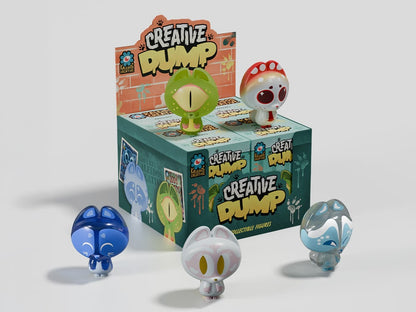 Kaleidos Creative Dump Box of 4 Figures, 3-Inch PVC Collectible Figure Set - View 2