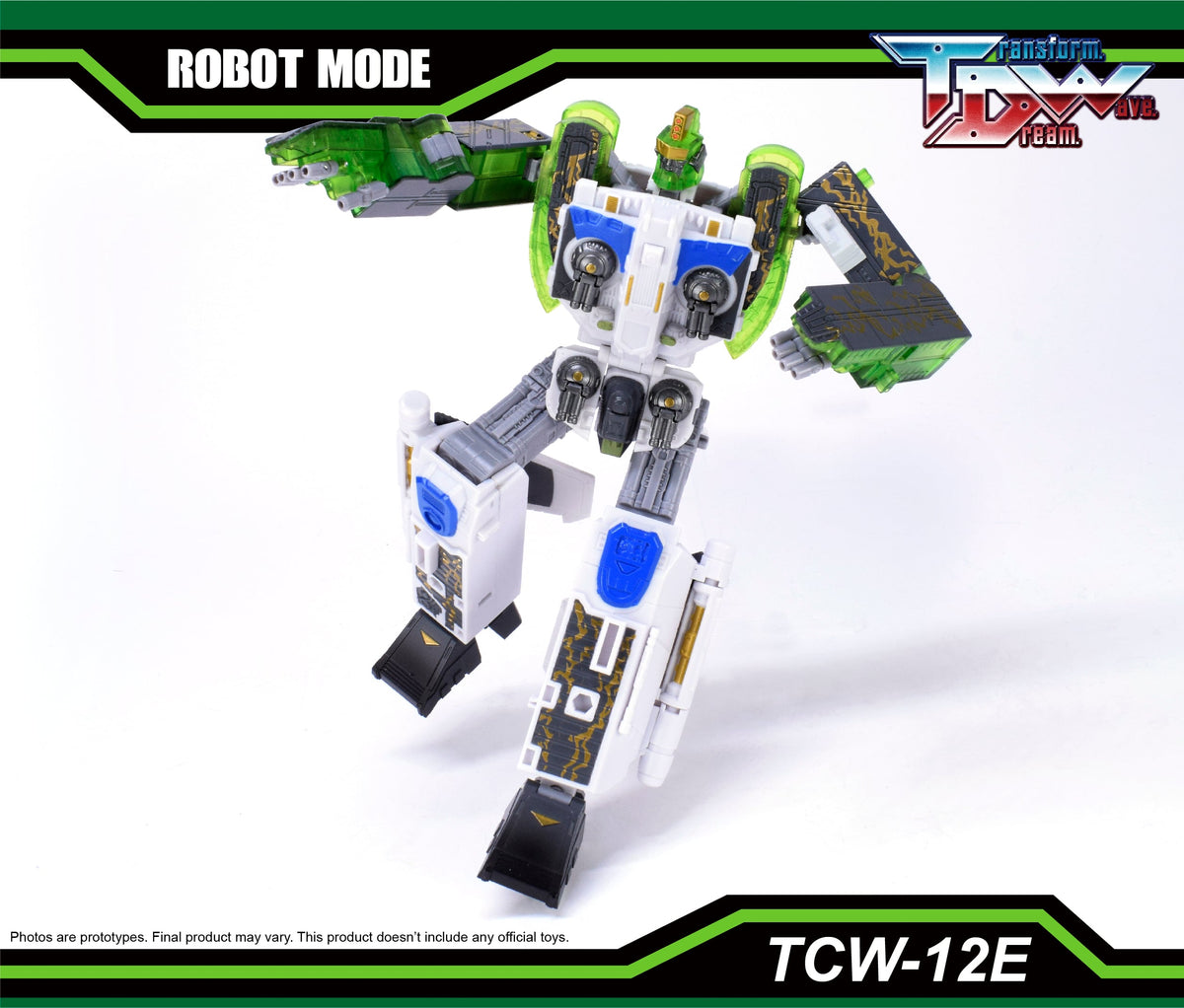 Transform Dream Wave TCW-12E Upgrade Kit in ABS and PVC - View 13