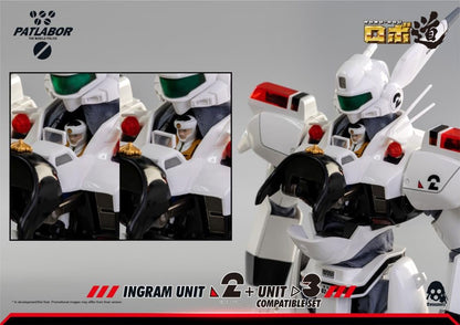 threezero Patlabor ROBO-DOU Ingram Unit 2 1/35 Scale Figure + Unit 3 Compatible Set - View 20