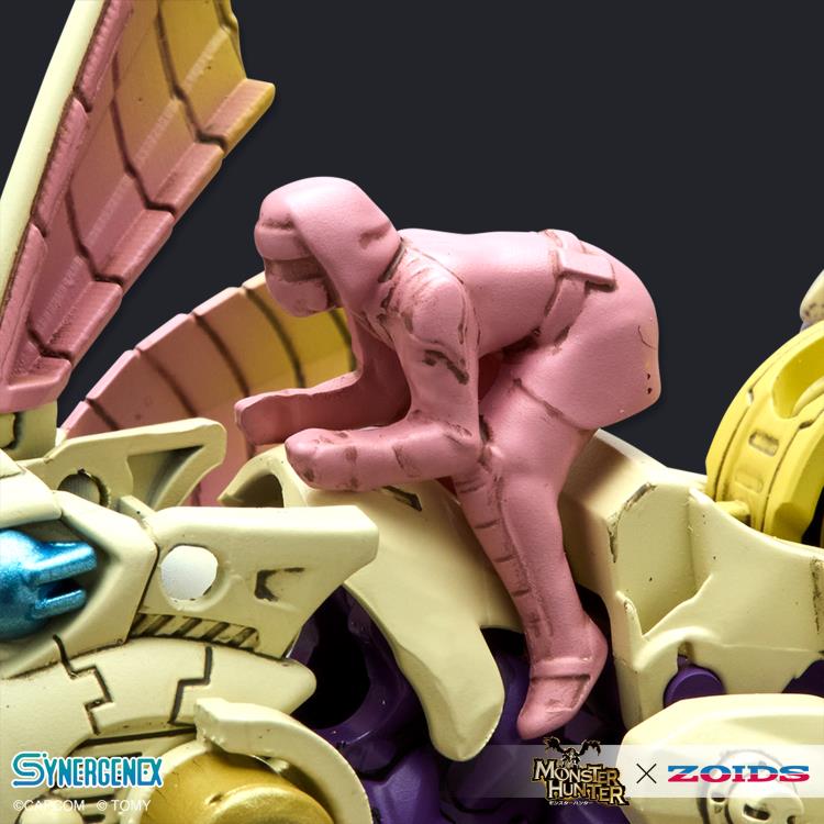 Takara Tomy Zoids x Monster Hunter Synergenex Series Gatling Fox Mizutsune 1/35 Scale Model Kit, 14-Inch - View 7