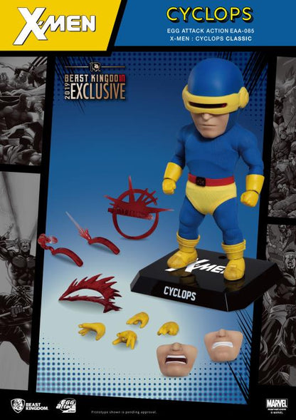 Beast Kingdom Marvel X-Men Egg Attack Action EAA-085 Cyclops Limited Edition SDCC 2019 Exclusive - View 6