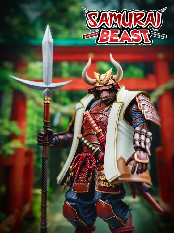 Golden Age Toy Samurai Beast Bone Horn Minotaro Assault Troop 1/12 Scale Figure with Bonus - View 3