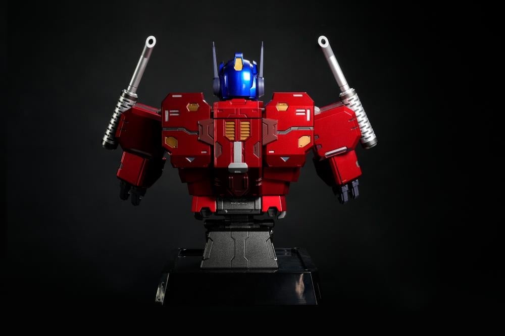 Unix Square Transformers Bust Generation Optimus Prime Mechanic Bust 6.3-Inch ABS Statue - View 8