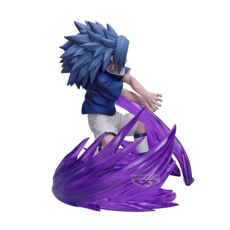 Bandai Naruto 72 Series Vibration Stars 27 Sasuke Uchiha 6-Inch Figure - View 5