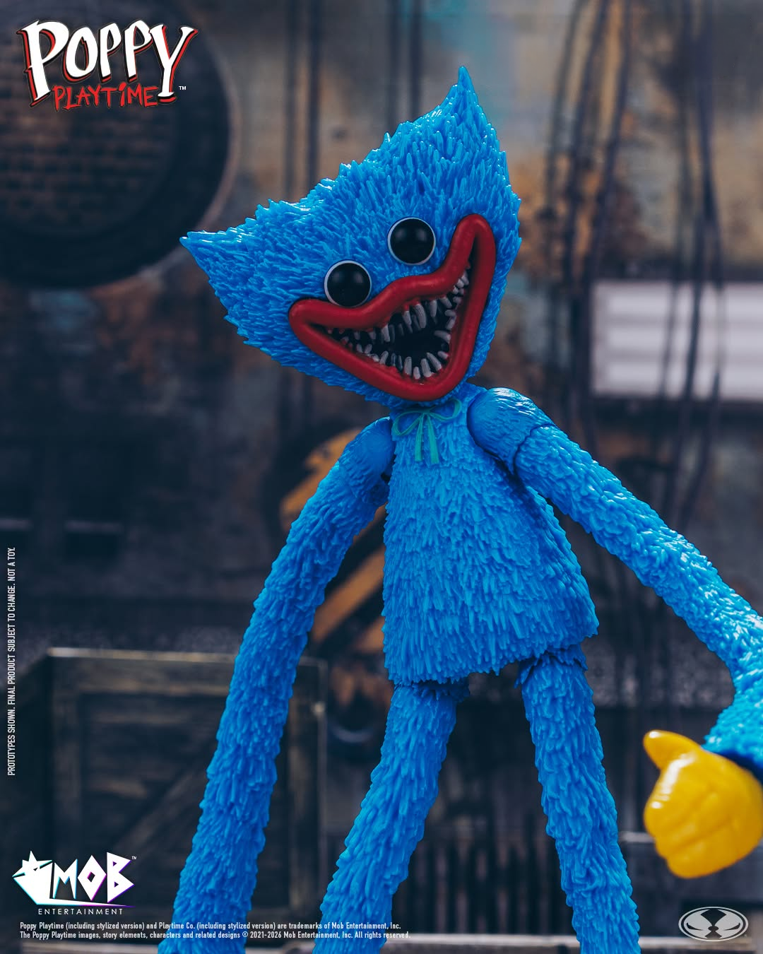 McFarlane Toys Poppy Playtime Huggy Wuggy (Classic) Plastic Action Figure - View 5