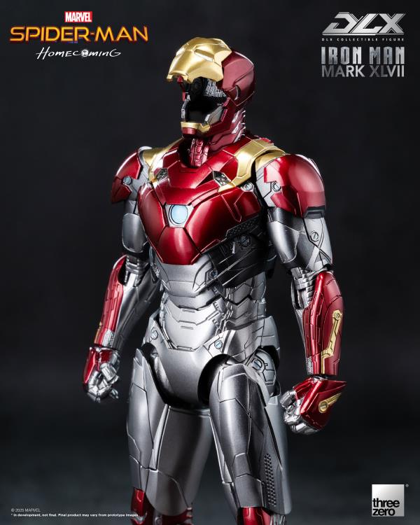 threezero Spider-Man: Homecoming DLX Iron Man Mark 47 1/12 Scale Action Figure - View 8