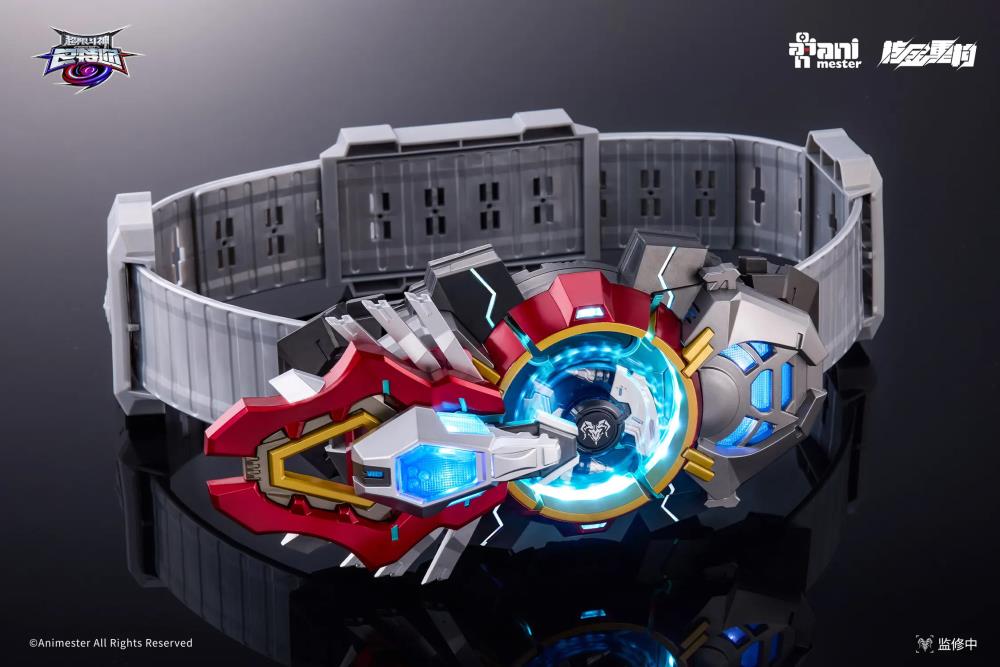 AniMester Xtreme Vanguard Baatar Battle Over Limit Belt 1/1 Scale Prop Replica - View 3