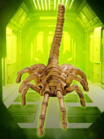 52Toys Alien FigLite Facehugger Wind-Up Toy in ABS and PVC