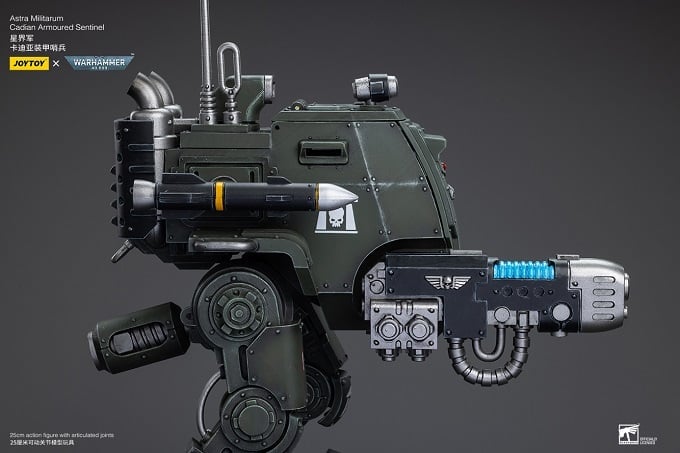JoyToy Warhammer 40K Astra Militarum Cadian Armoured Sentinel 1/18 Scale Plastic Action Figure - View 18