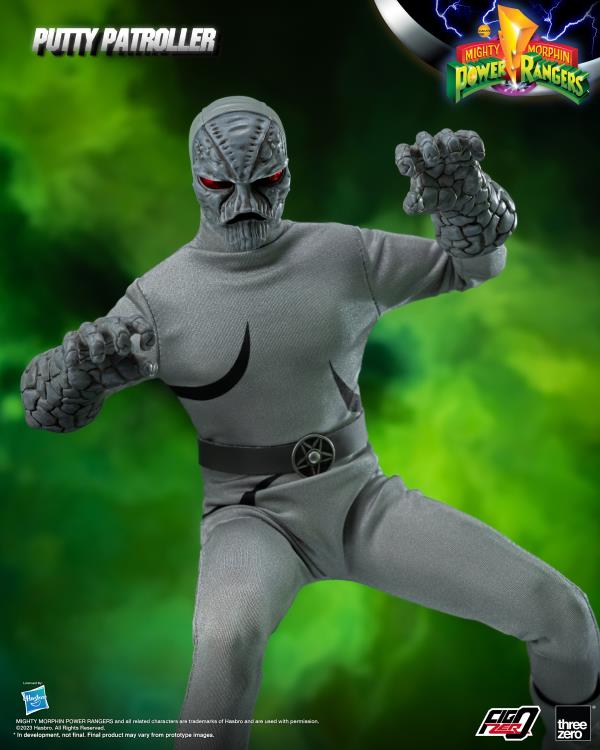 threezero Mighty Morphin Power Rangers FigZero Putty Patroller 1/6 Scale 12-Inch Figure - View 7