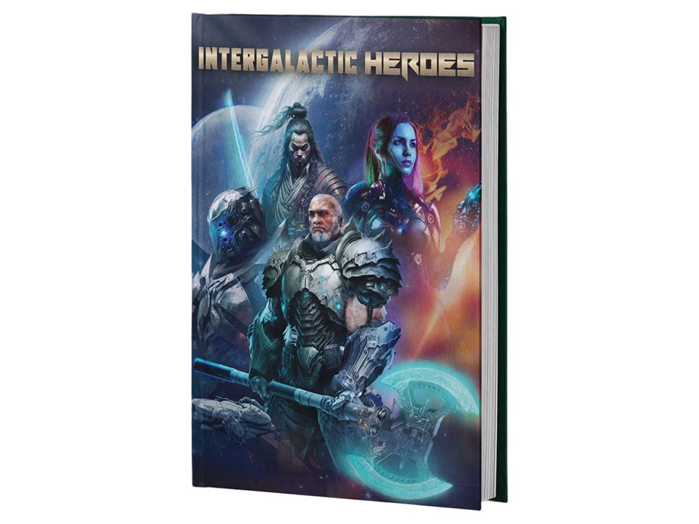 Evil Genius Games Intergalactic Heroes Player's Handbook Book - View 2
