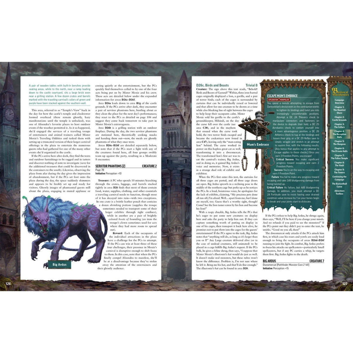 Paizo Pathfinder 2E Bastion of Blasphemies Adventure Path Special Edition - View 4