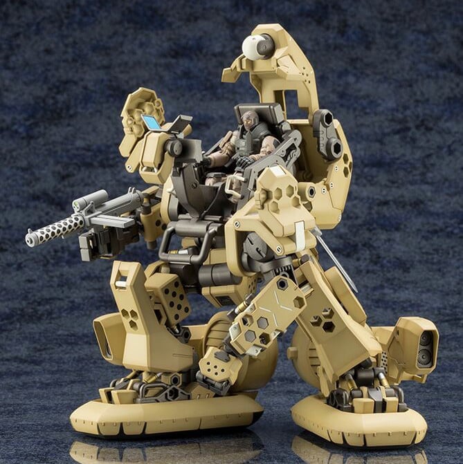 Kotobukiya Hexa Gear Bulkarm Beta Standard Type 1/24 Scale Model Kit, 6.5-Inch - View 10