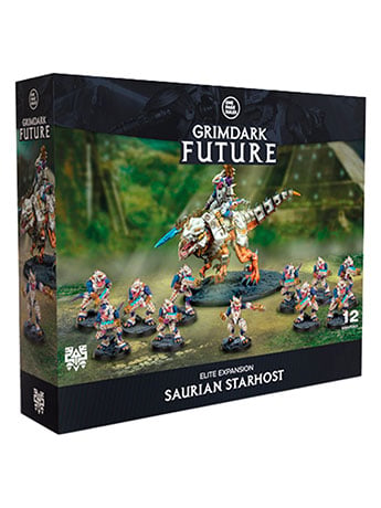 One Page Rules Grimdark Future Saurian Starhost Elite Expansion Board Game