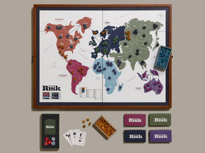 WS Game Company Risk Grand Folding Edition Strategy Board Game - View 2