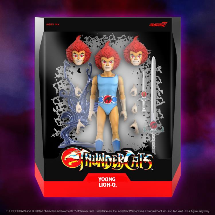 Super7 ThunderCats Ultimates! Young Lion-O Action Figure - View 6